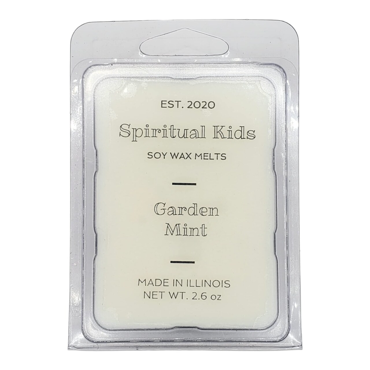 Garden Mint Soy Wax Melts 2.6oz 6 cubes Hand Poured with Fragrant/Essential Oils! | Herbal Wax Melts | Minty Wax Melts | Birthday Gift | Christmas Gift |